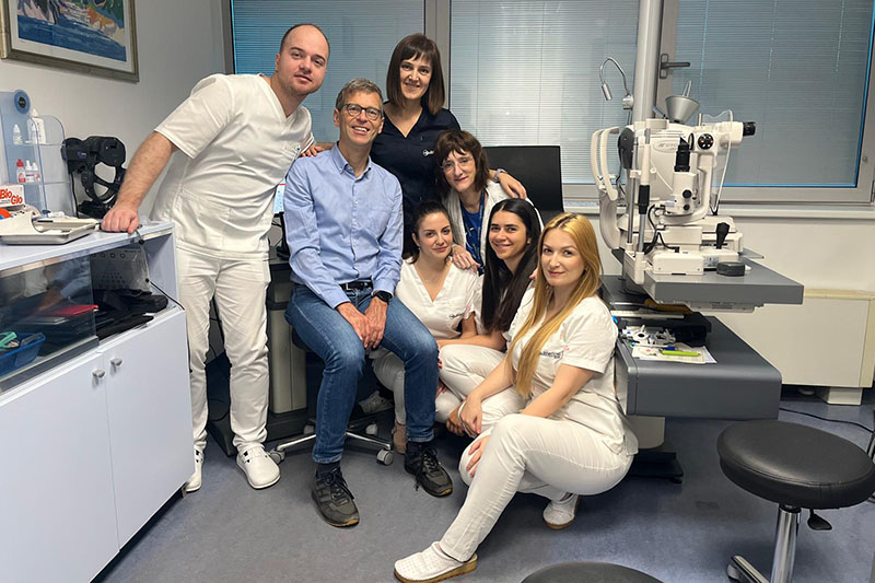 Il professor Oliver Erth a Zagabria